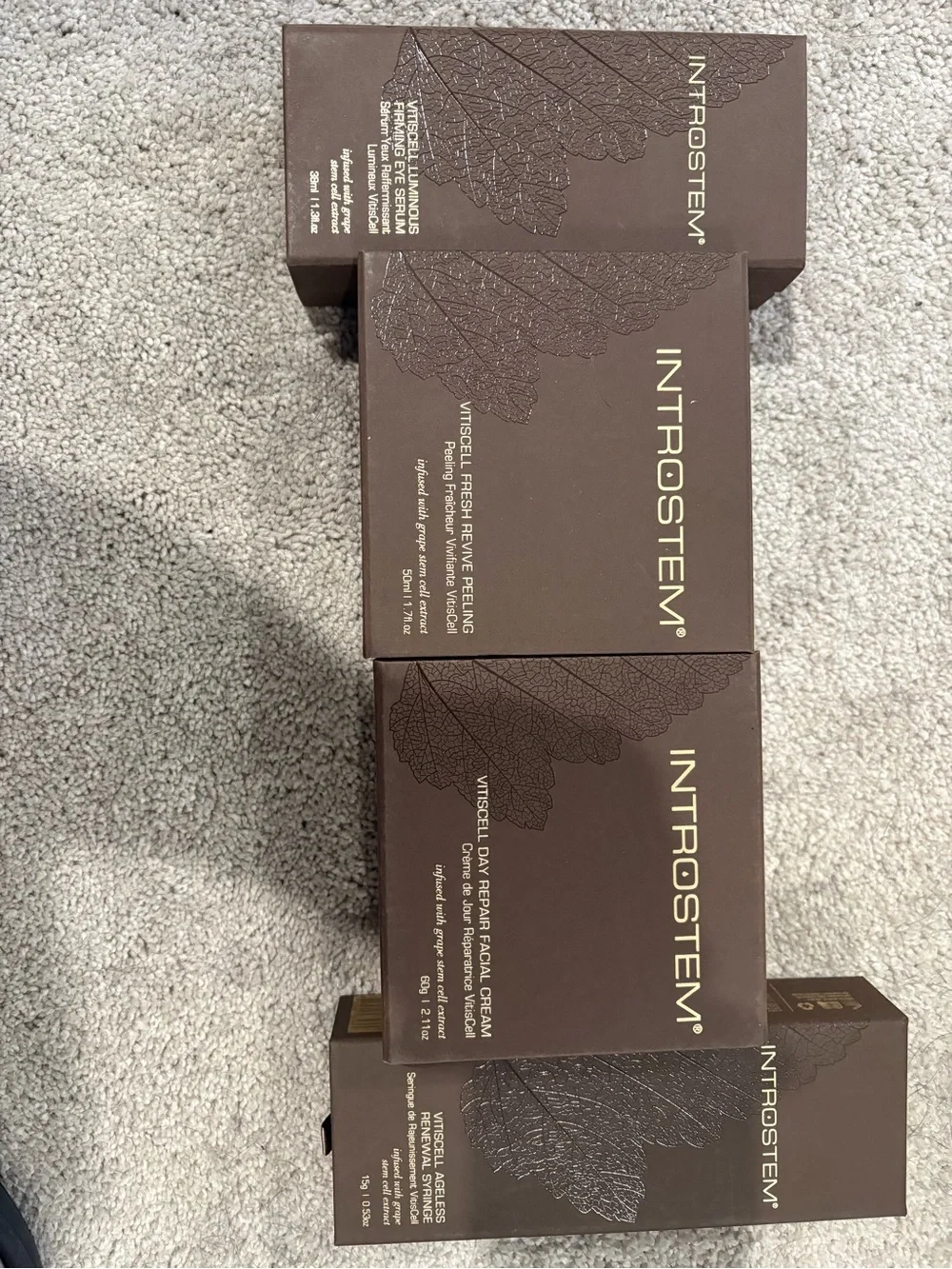 IntroStem Brown Facial Serum & Face Oil - Hydrating Brown Skin Elixir - Picture 1 of 13
